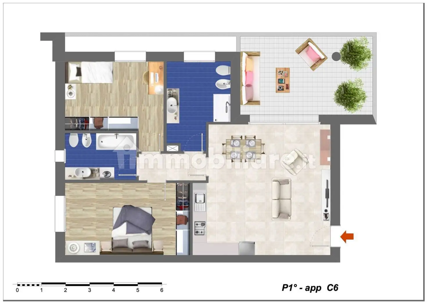 Appartamento in vendita a Budrio