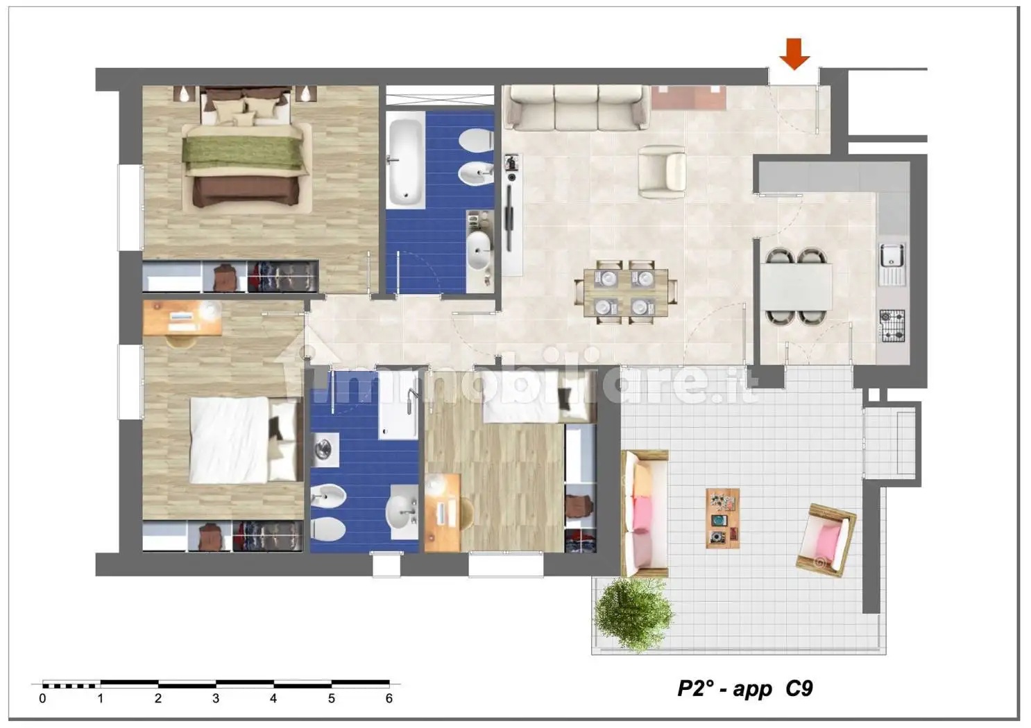 Appartamento in vendita a Budrio