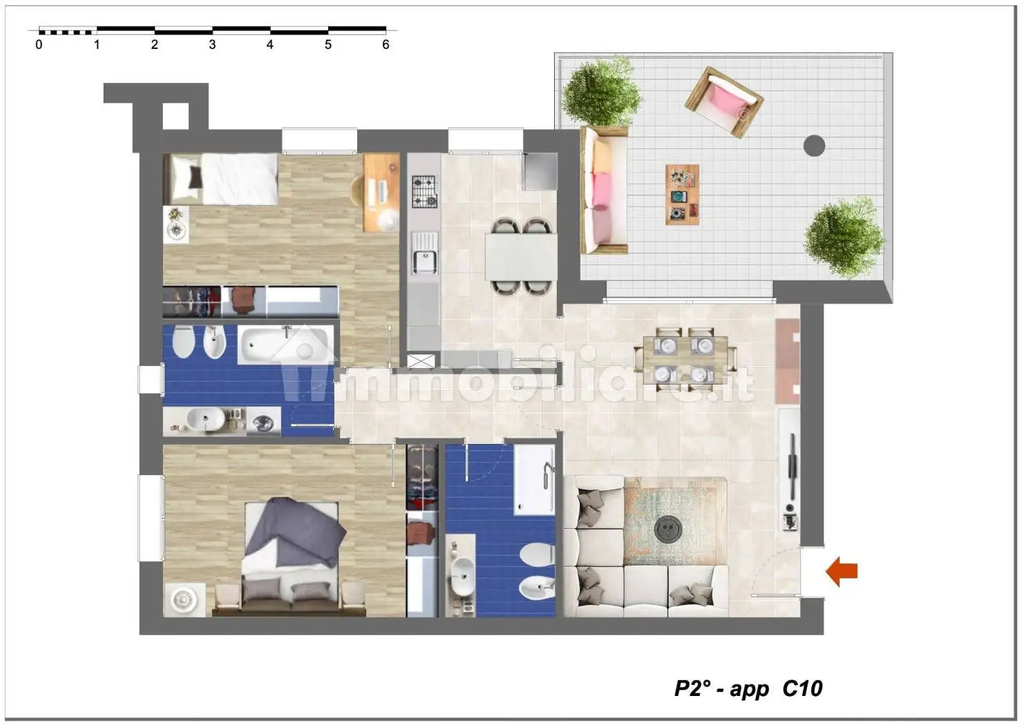 Appartamento in vendita a Budrio