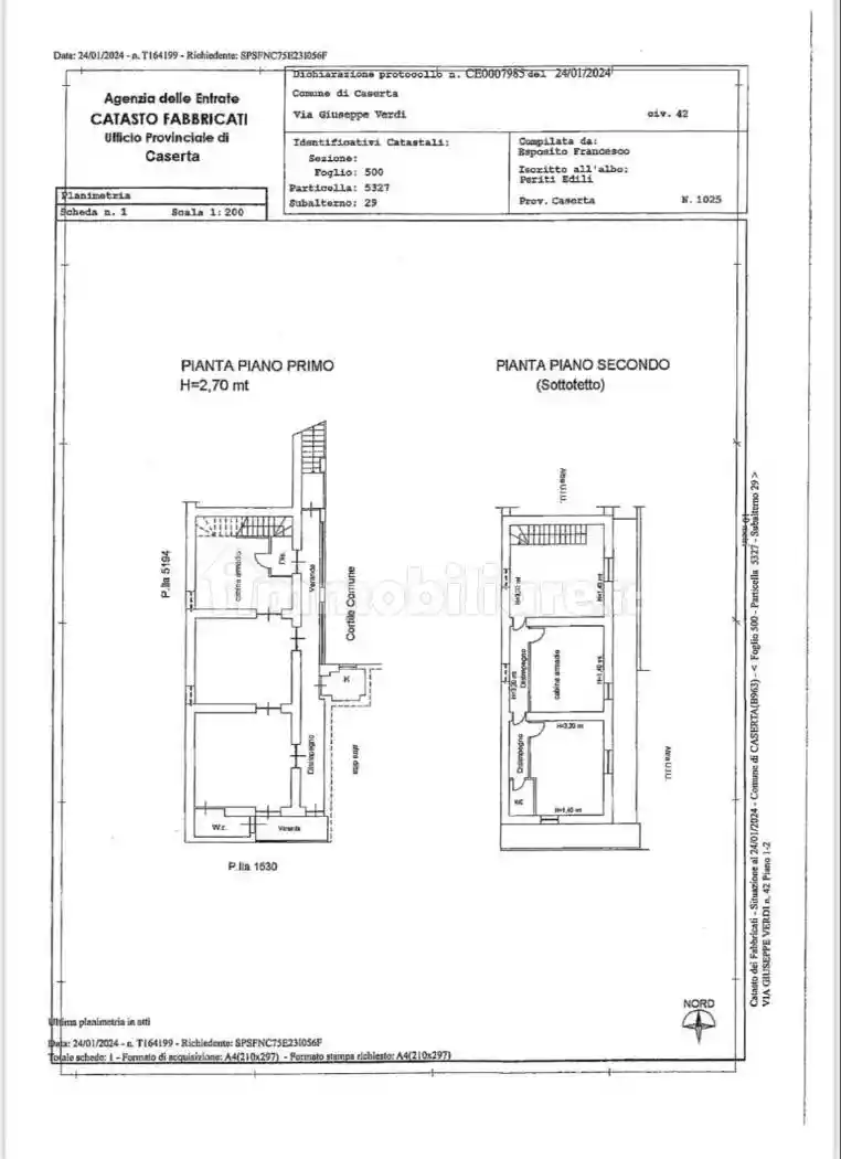 Appartamento in affitto a Caserta