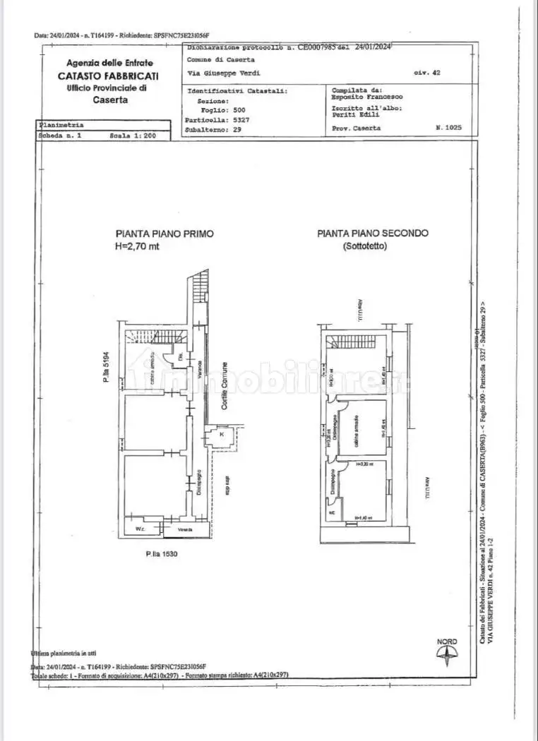 Appartamento in affitto a Caserta