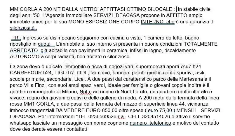 Bilocale viale Monza 150, Gorla, Milano - foto 2