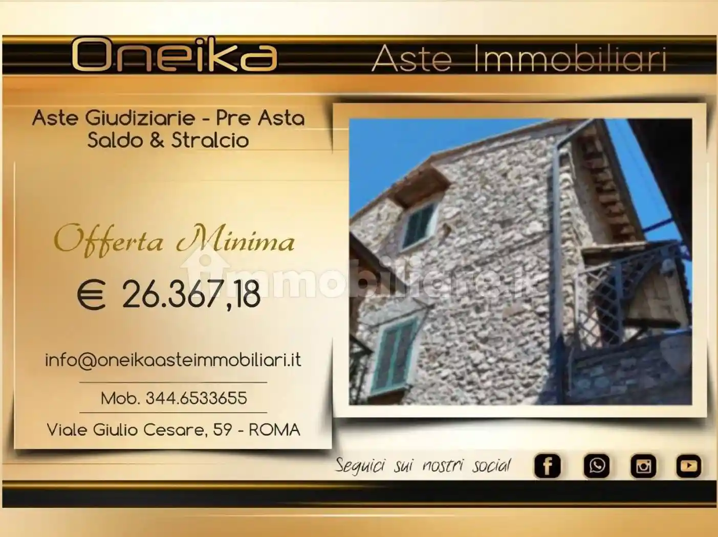 Appartamento in vendita a Moricone