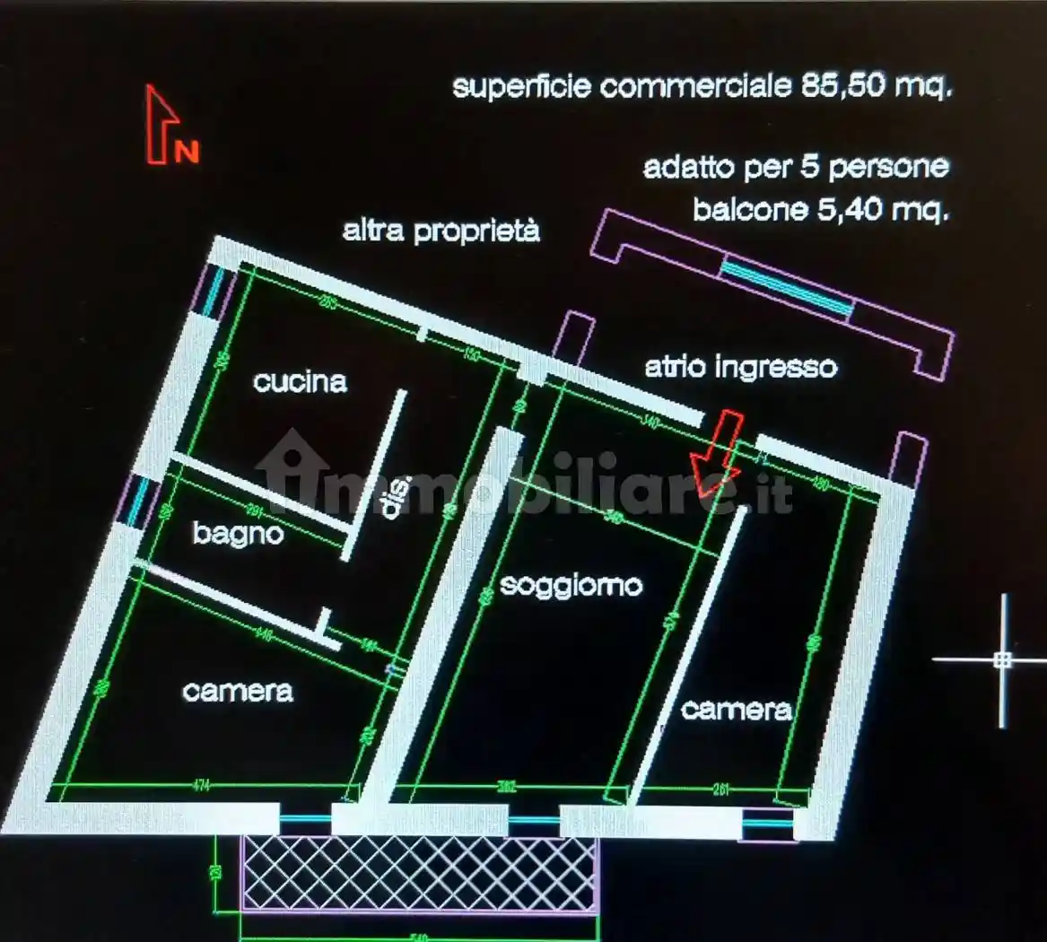 Appartamento in vendita a Cadorago