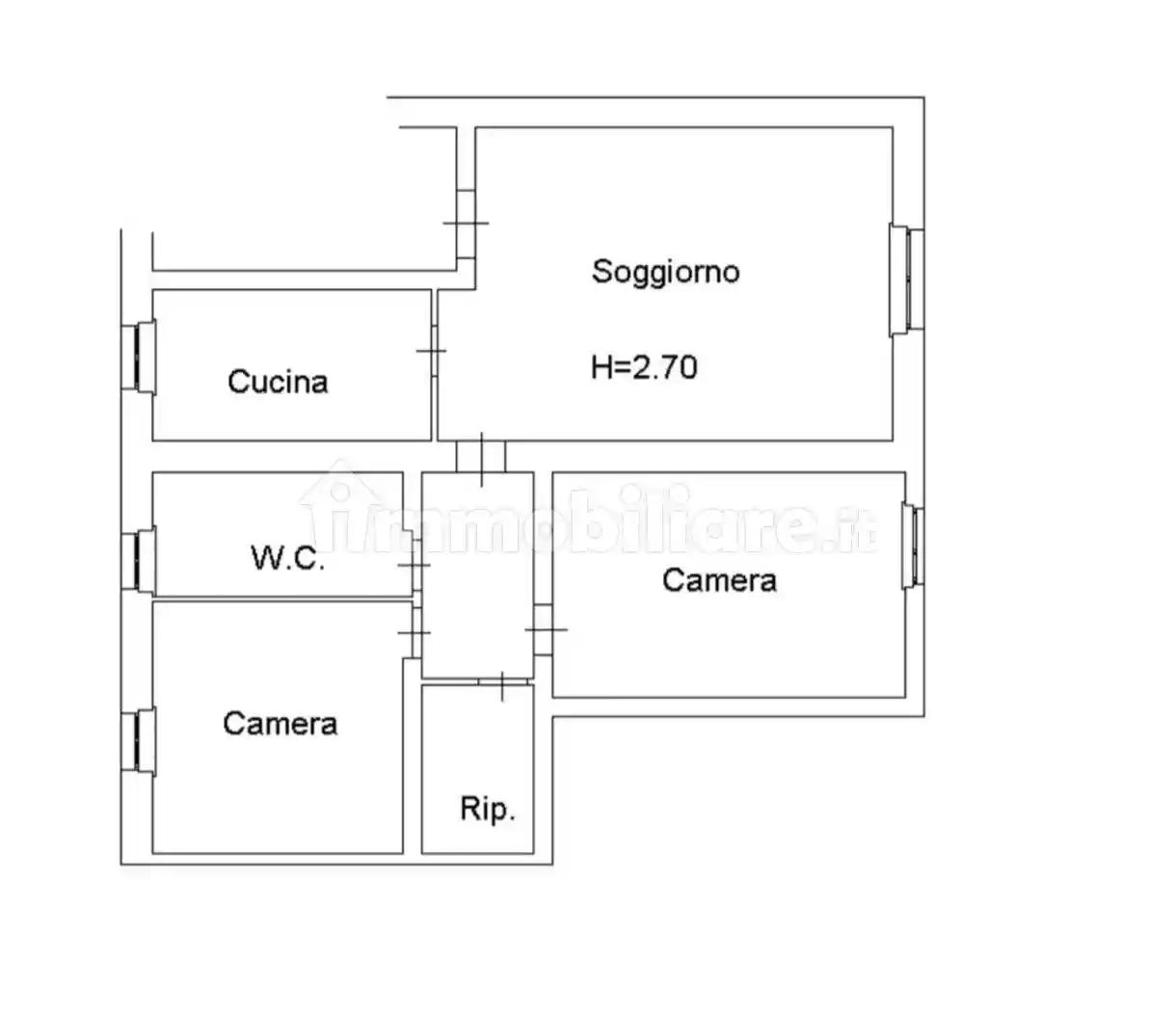Appartamento in vendita a Fabriano