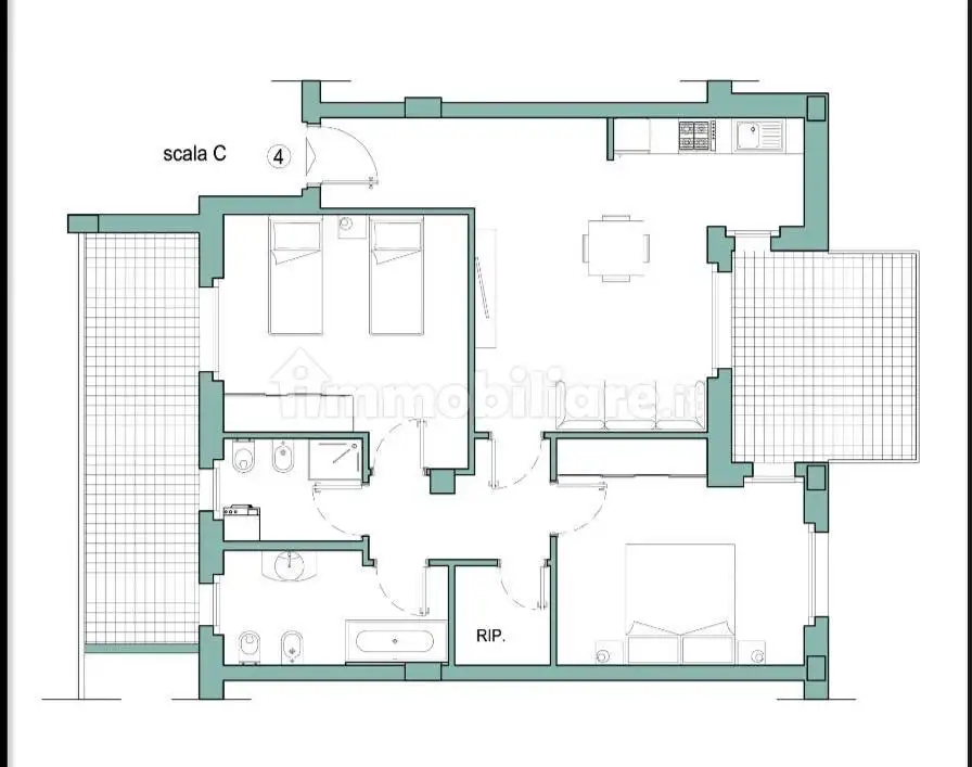 Appartamento in vendita a Pescara