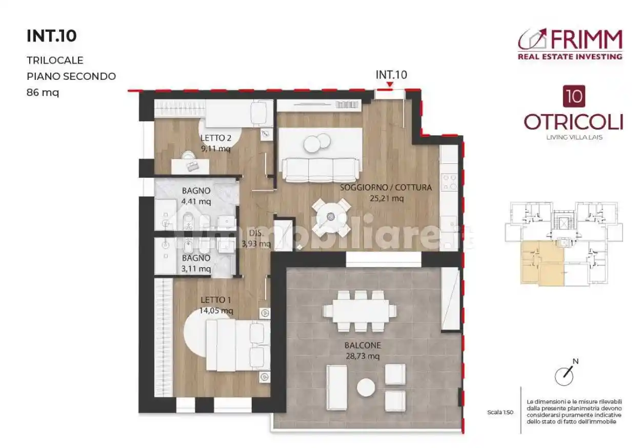 Trilocale via Otricoli 10, Furio Camillo, Roma - foto 2