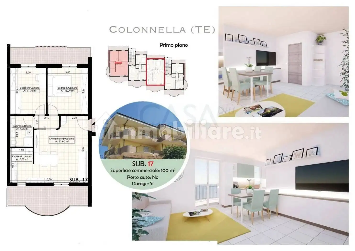 Appartamento in vendita a Colonnella