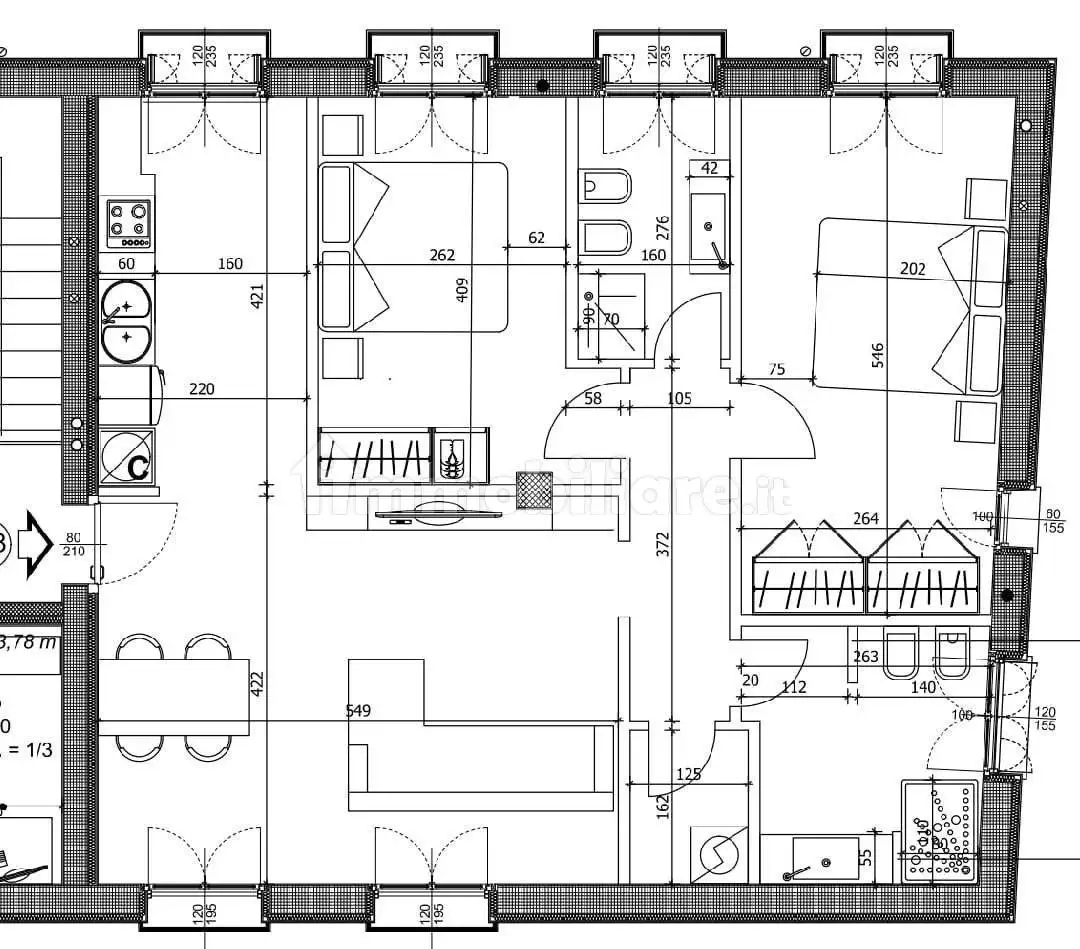 Attico - Mansarda in affitto a Cremona