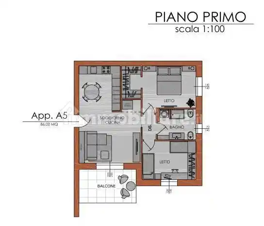 Appartamento in vendita a Piacenza