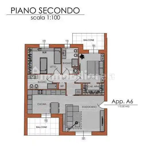 Appartamento in vendita a Piacenza