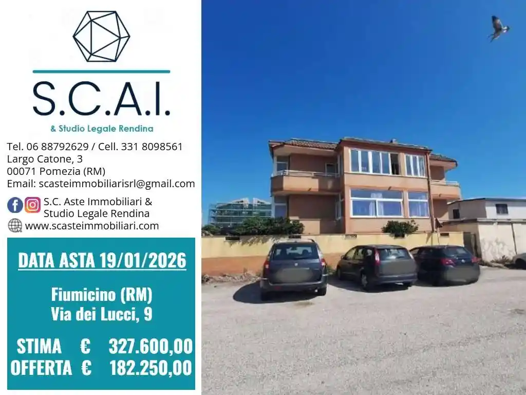 Appartamento in vendita a Fiumicino
