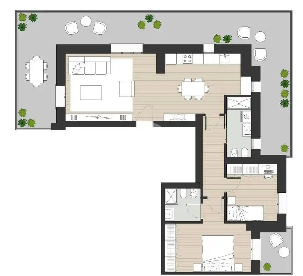 Trilocale via Caduti in Missione di Pace 15, Rubattino, Milano - foto 2