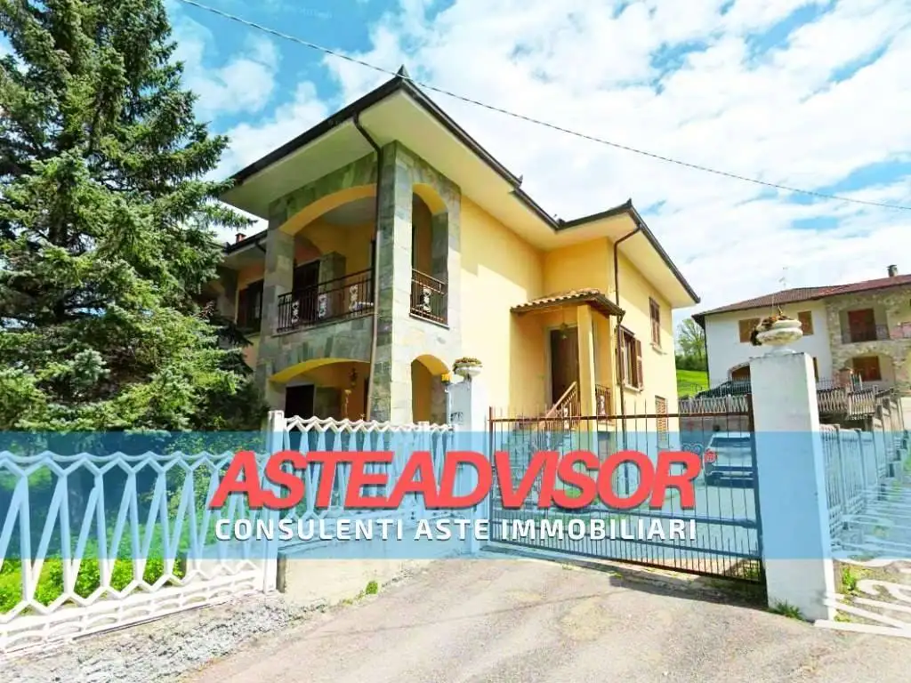 Villa in asta a Rocchetta Ligure