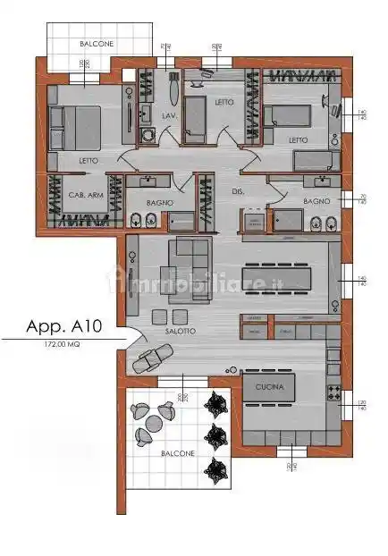 Attico - Mansarda in vendita a Piacenza