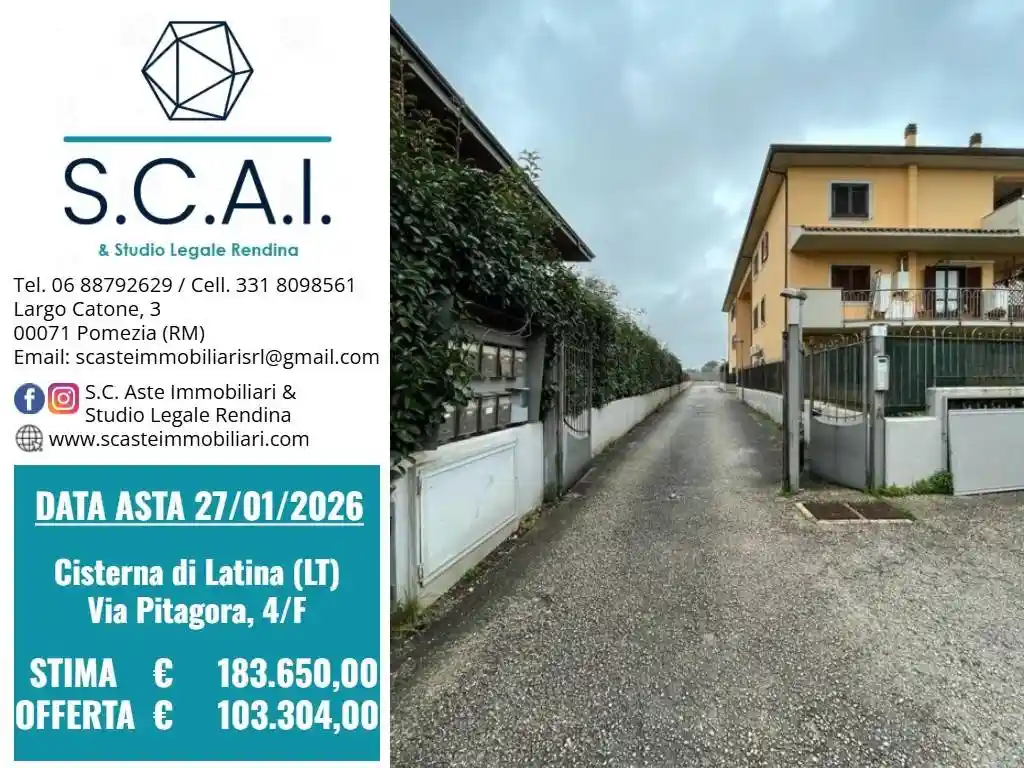 Appartamento in vendita a Cisterna di Latina