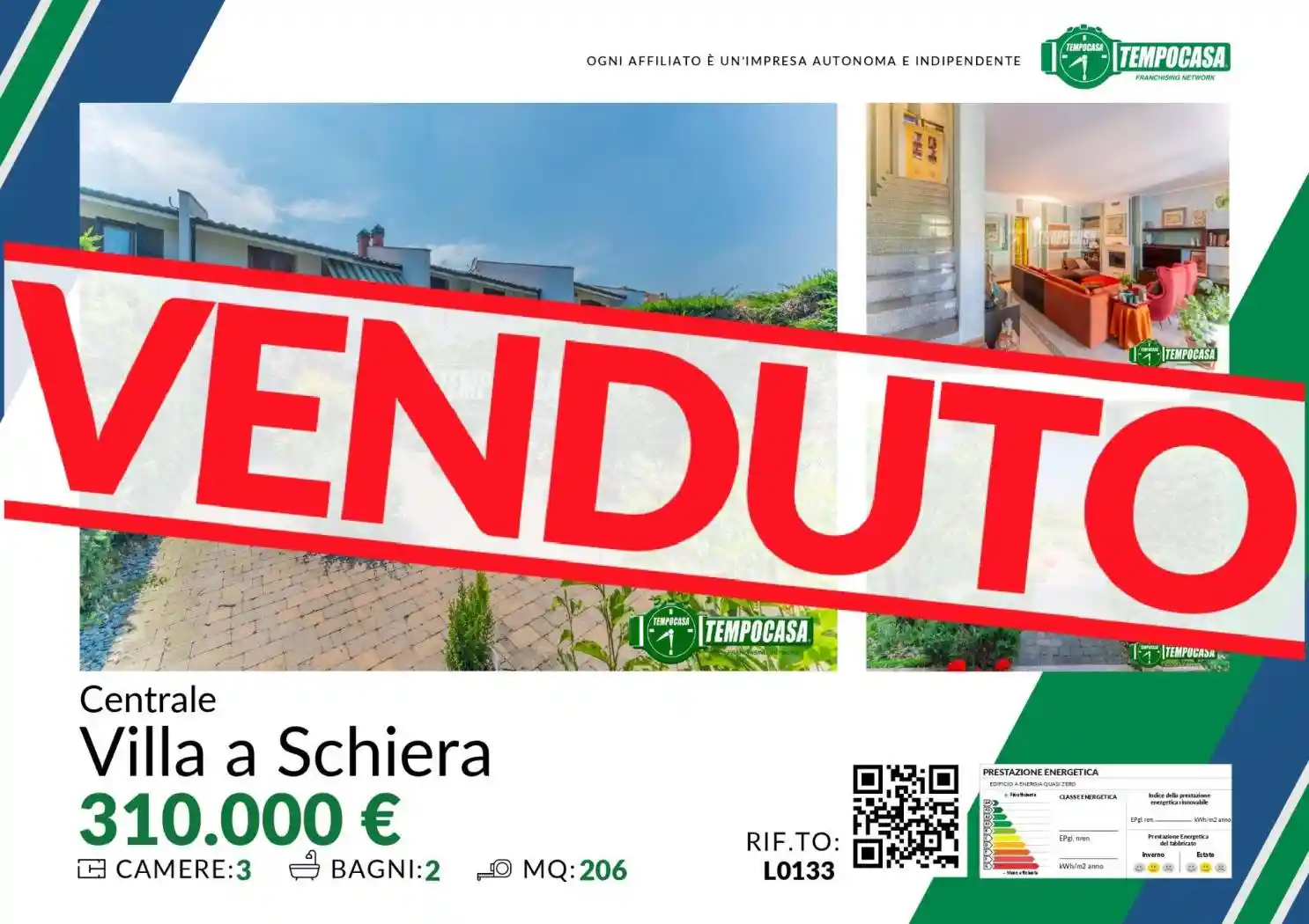 Villetta a schiera in vendita a Mesero