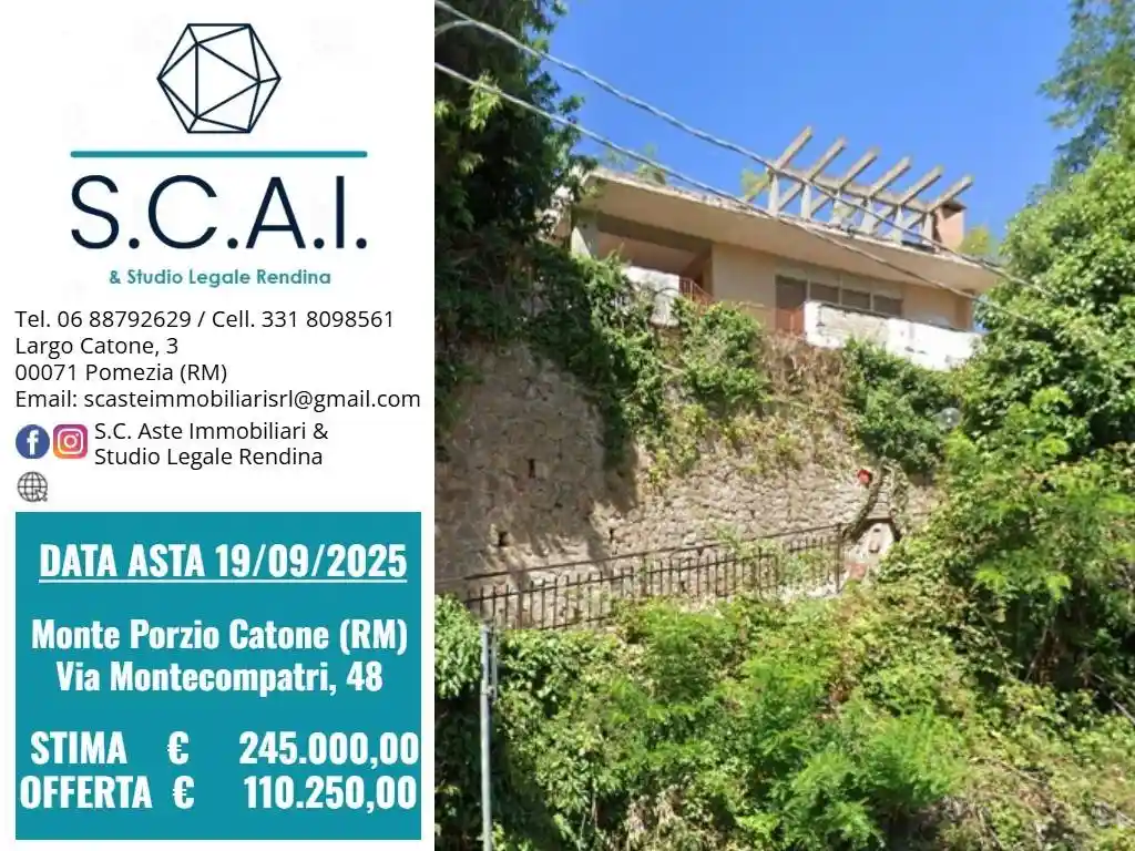 Appartamento in vendita a Monte Porzio Catone