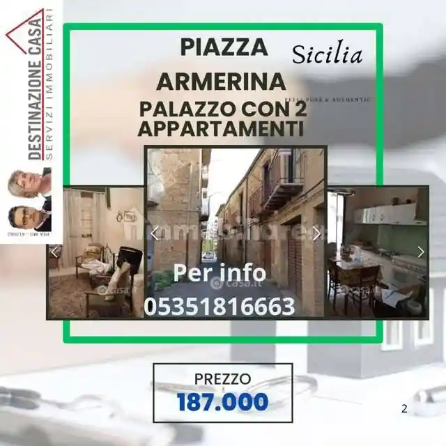 Palazzo - Edificio in vendita a Piazza Armerina