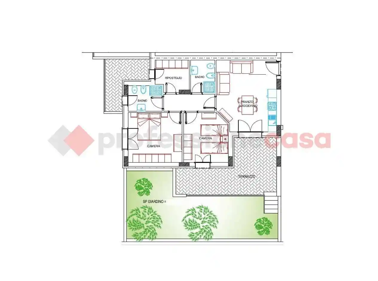 Quadrilocale via Gorizia, Snc, Centro, Alba Adriatica - foto 2