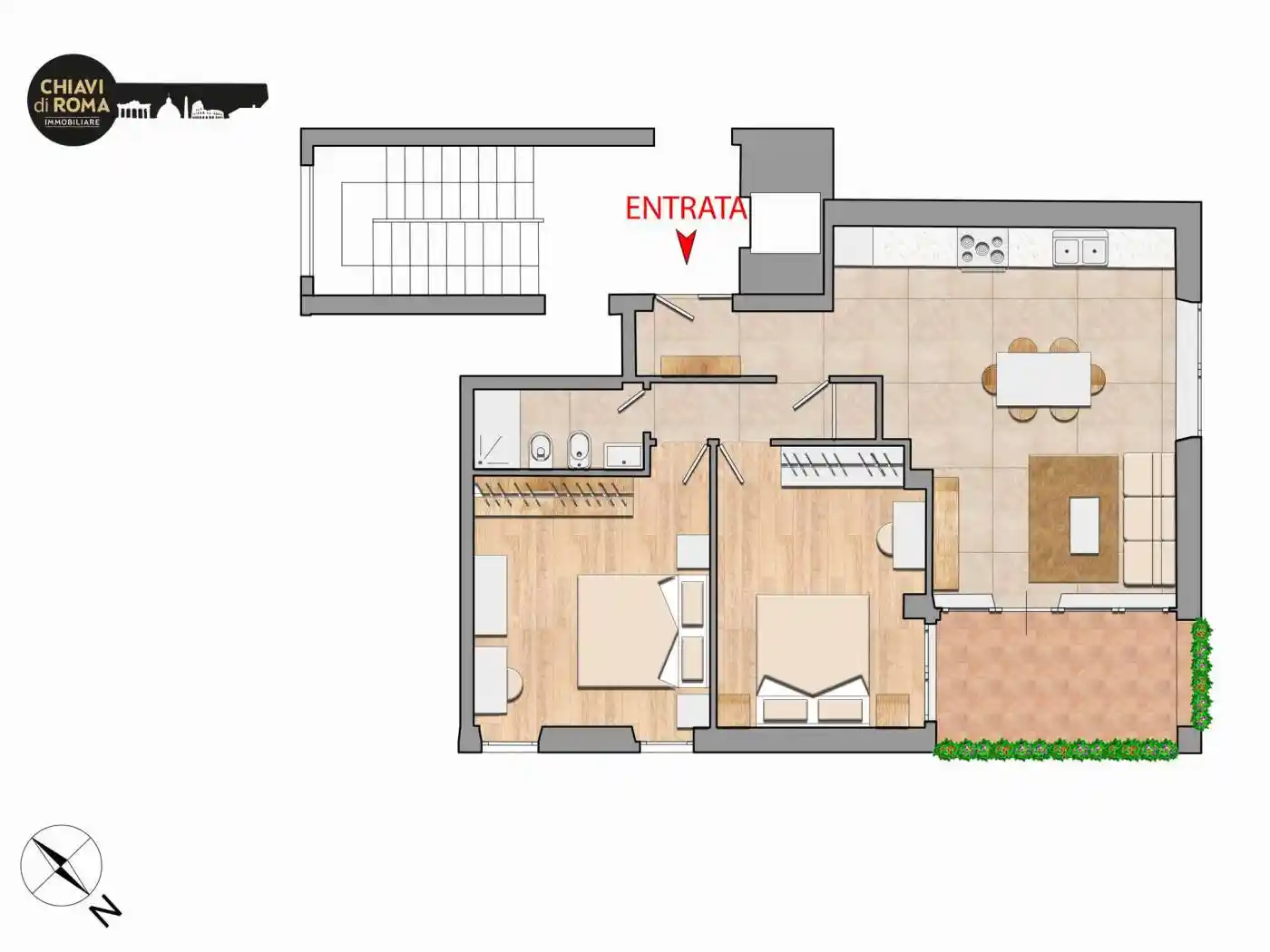 Appartamento in vendita a Roma