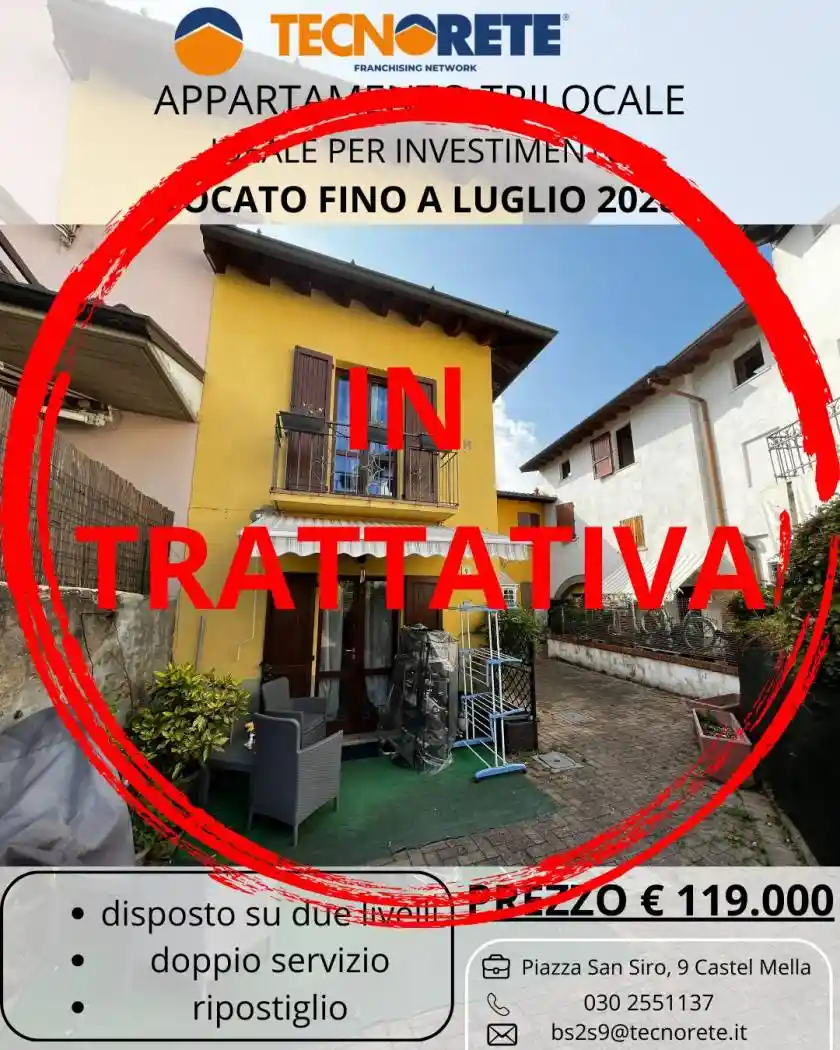 Appartamento in vendita a Castel Mella