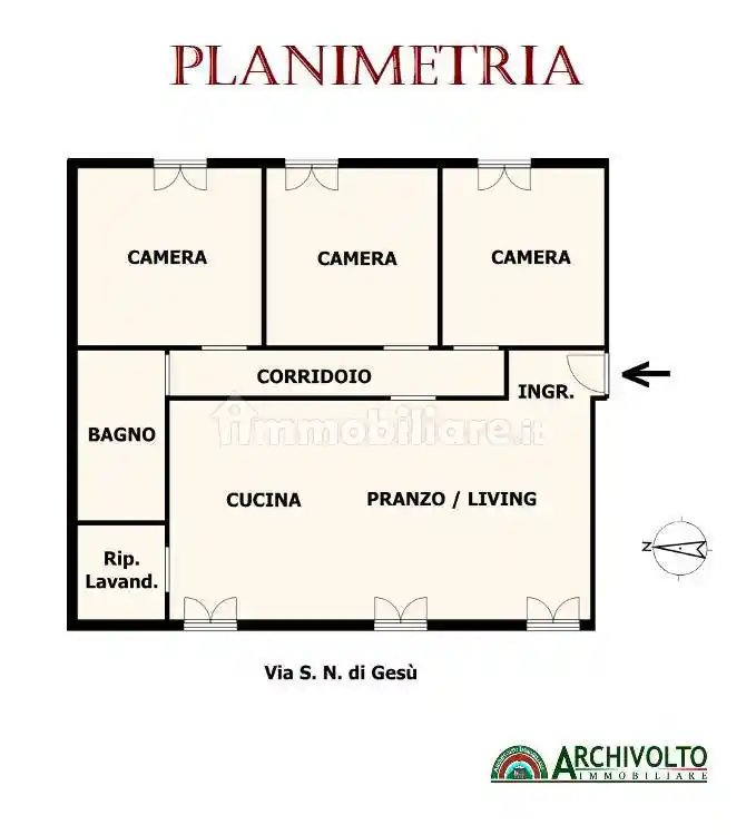 Appartamento via Santissimo Nome di Gesù, Ceranesi - foto 2