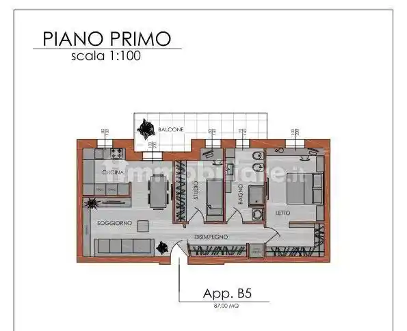 Appartamento in vendita a Piacenza