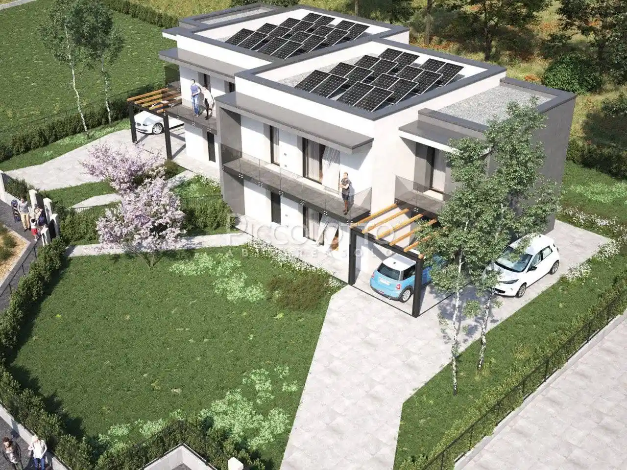 Villa bifamiliare via Fornace, Crespano Del Grappa, Pieve del Grappa - foto 3