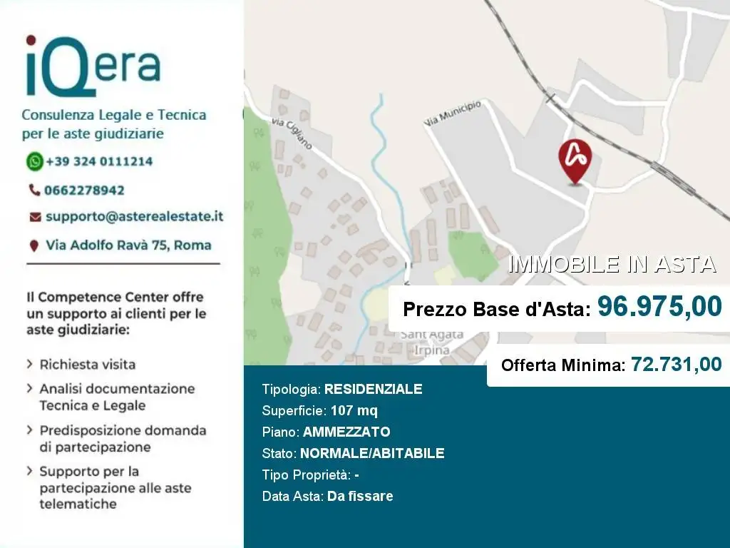 Appartamento in vendita a Solofra