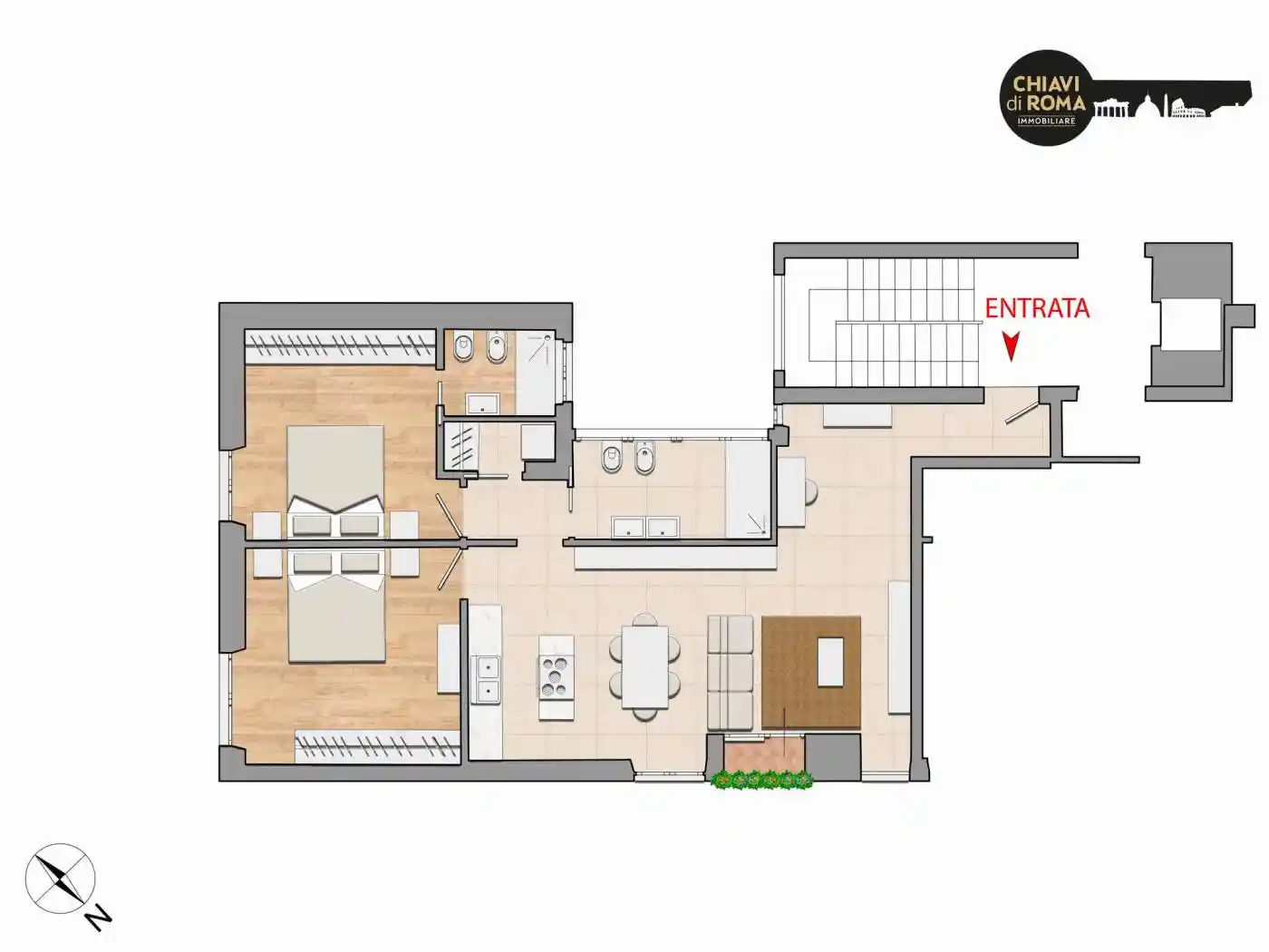 Appartamento in vendita a Roma