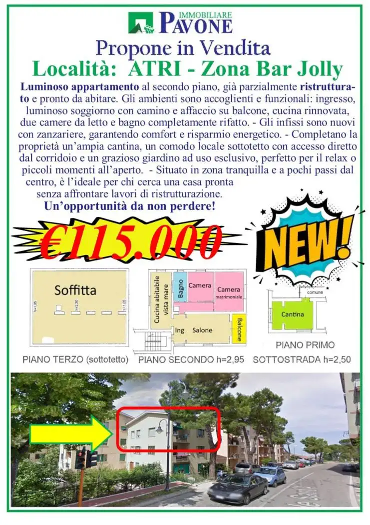 Appartamento in vendita a Atri