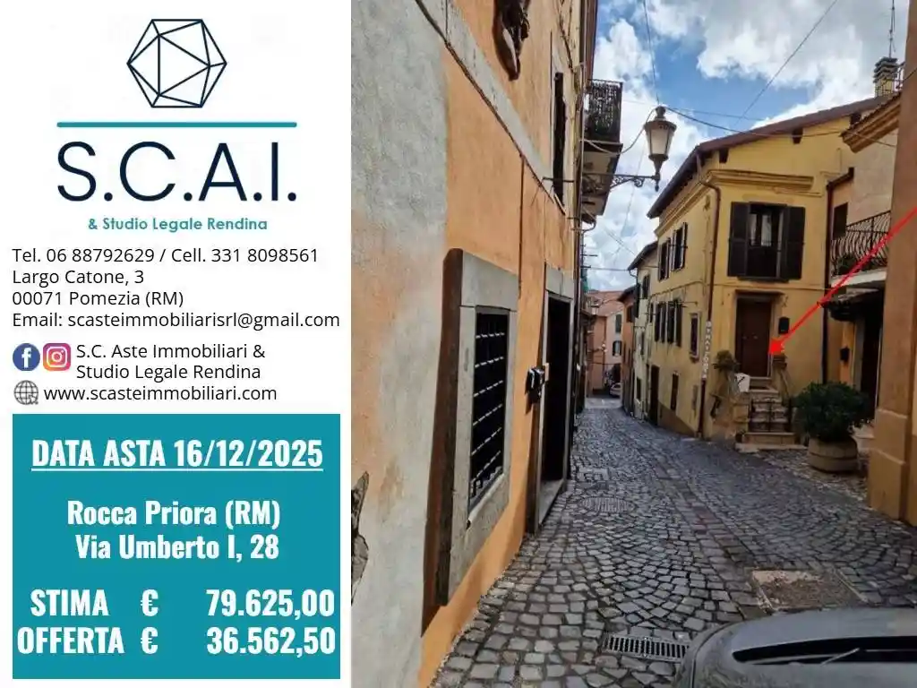 Appartamento in vendita a Rocca Priora