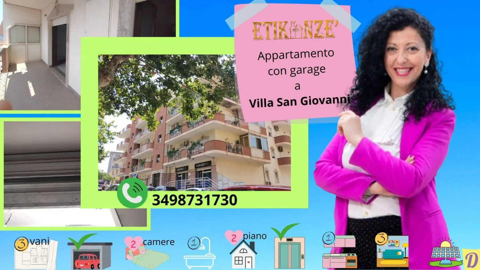 Appartamento in vendita a Villa San Giovanni