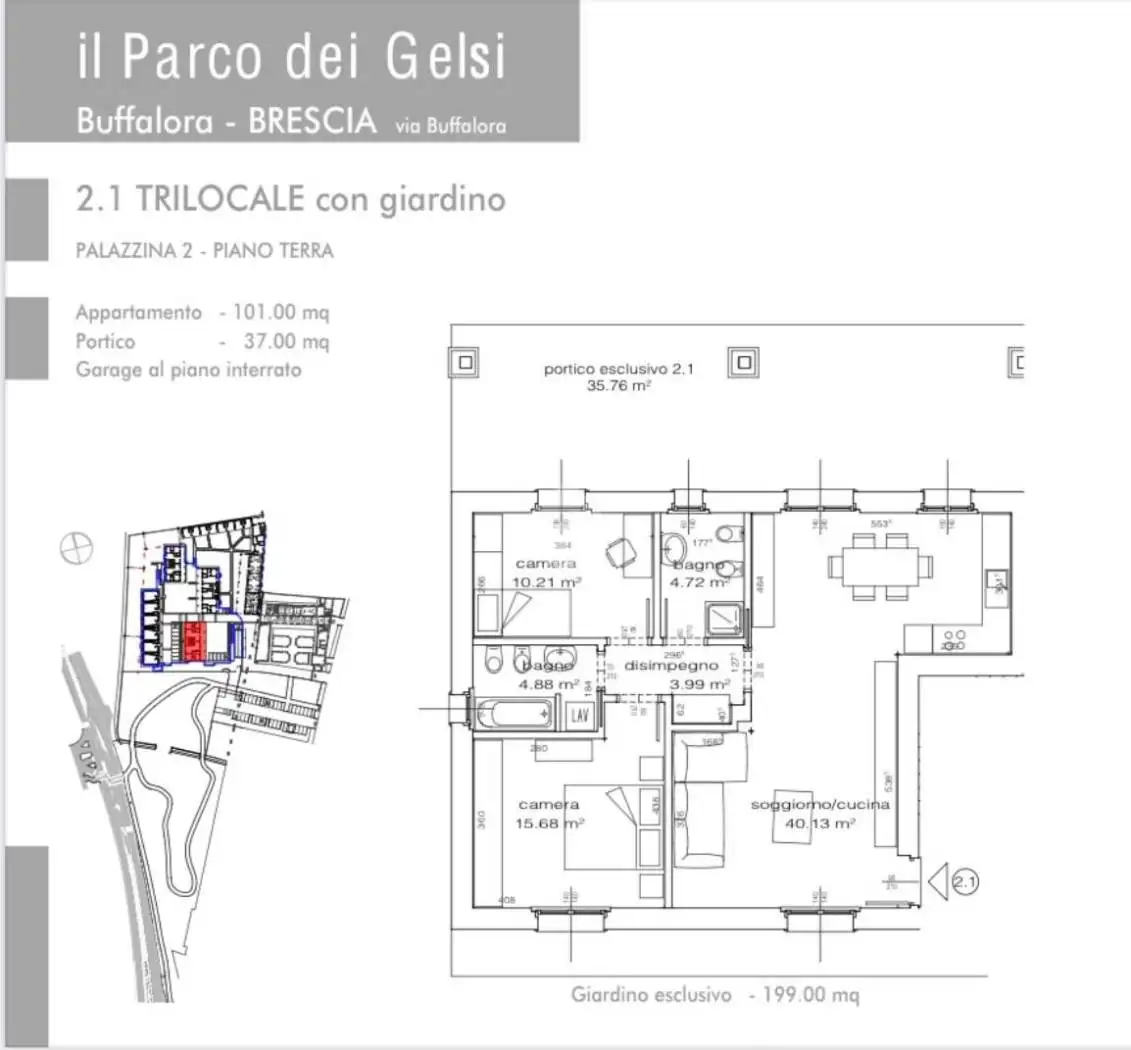 Appartamento in vendita a Brescia