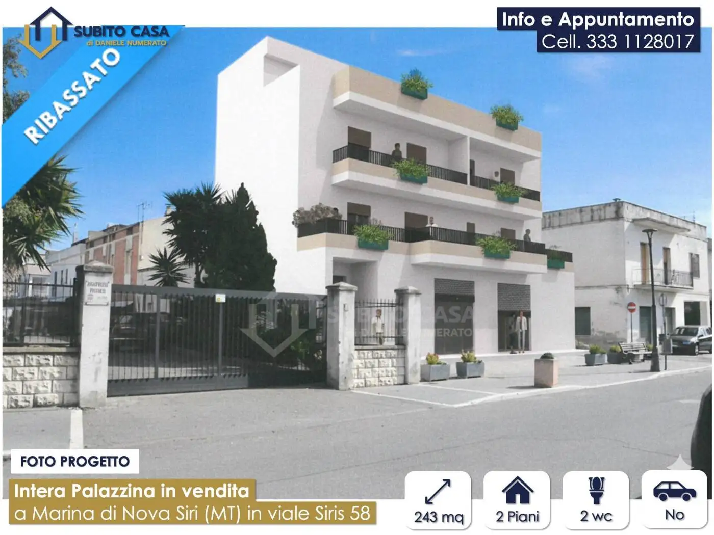 Palazzo - Edificio in vendita a Nova Siri