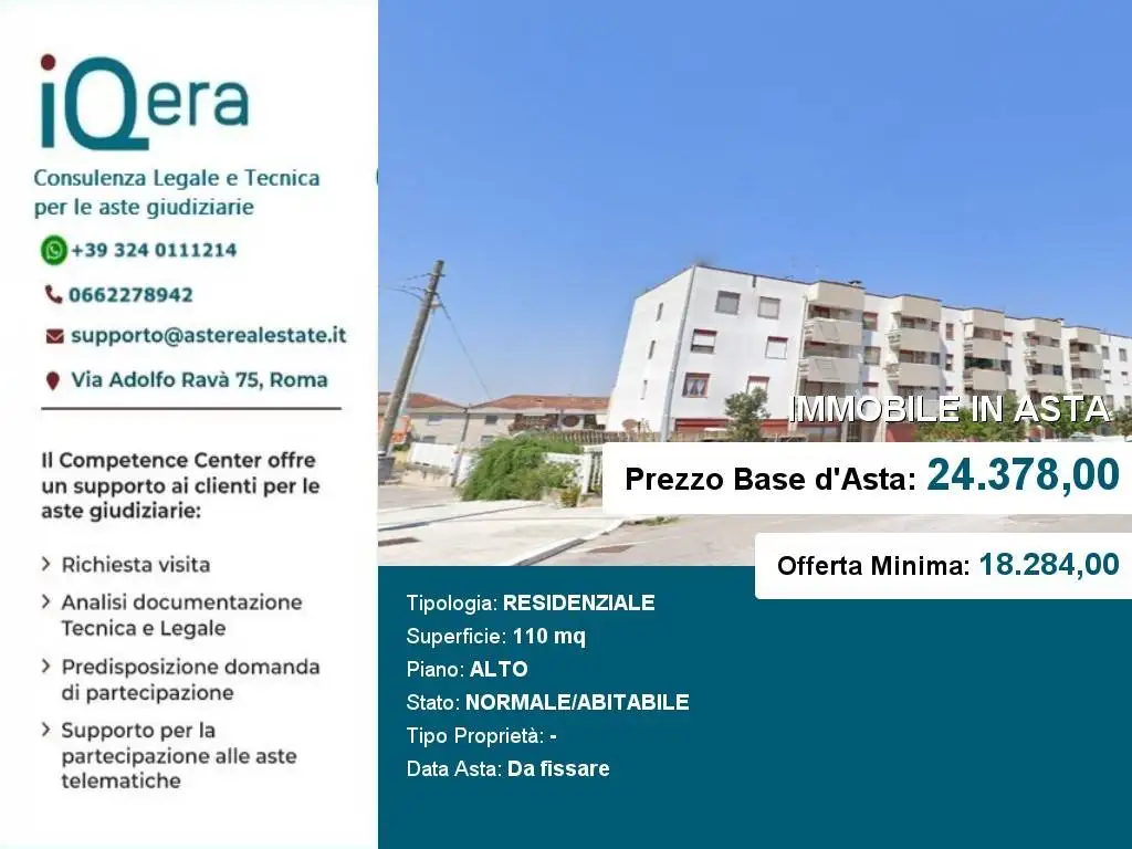 Appartamento in asta a Spinazzola