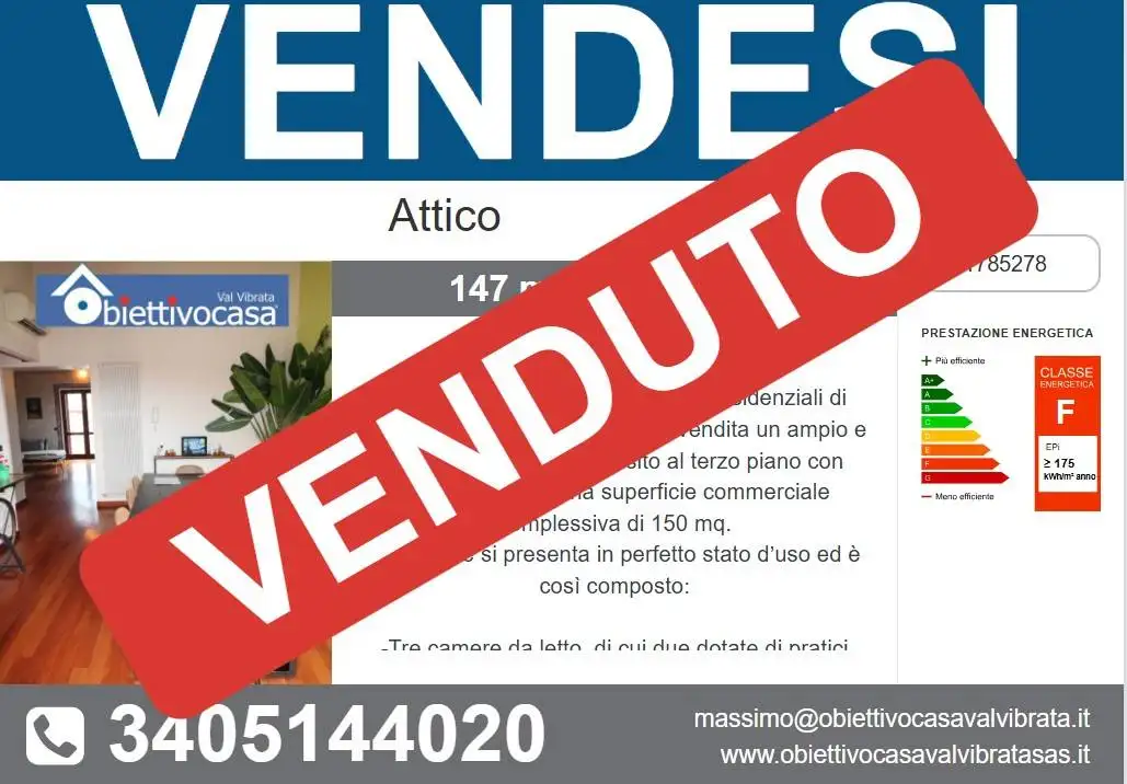 Attico - Mansarda in vendita a Castellalto