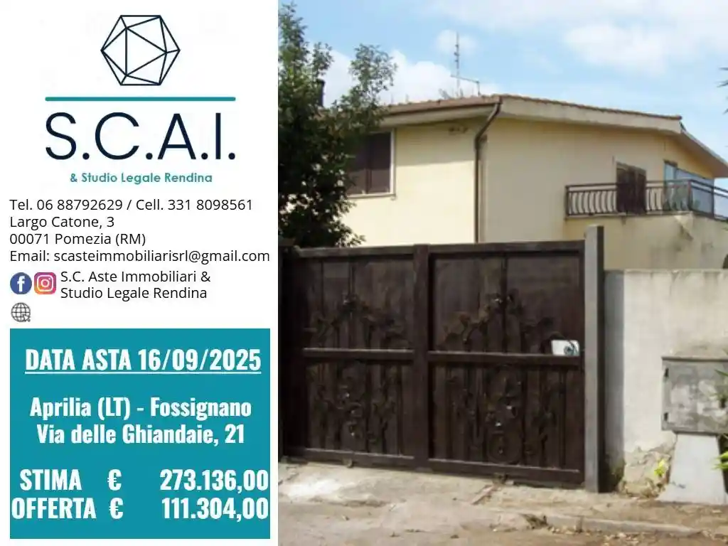 Villa in vendita a Aprilia