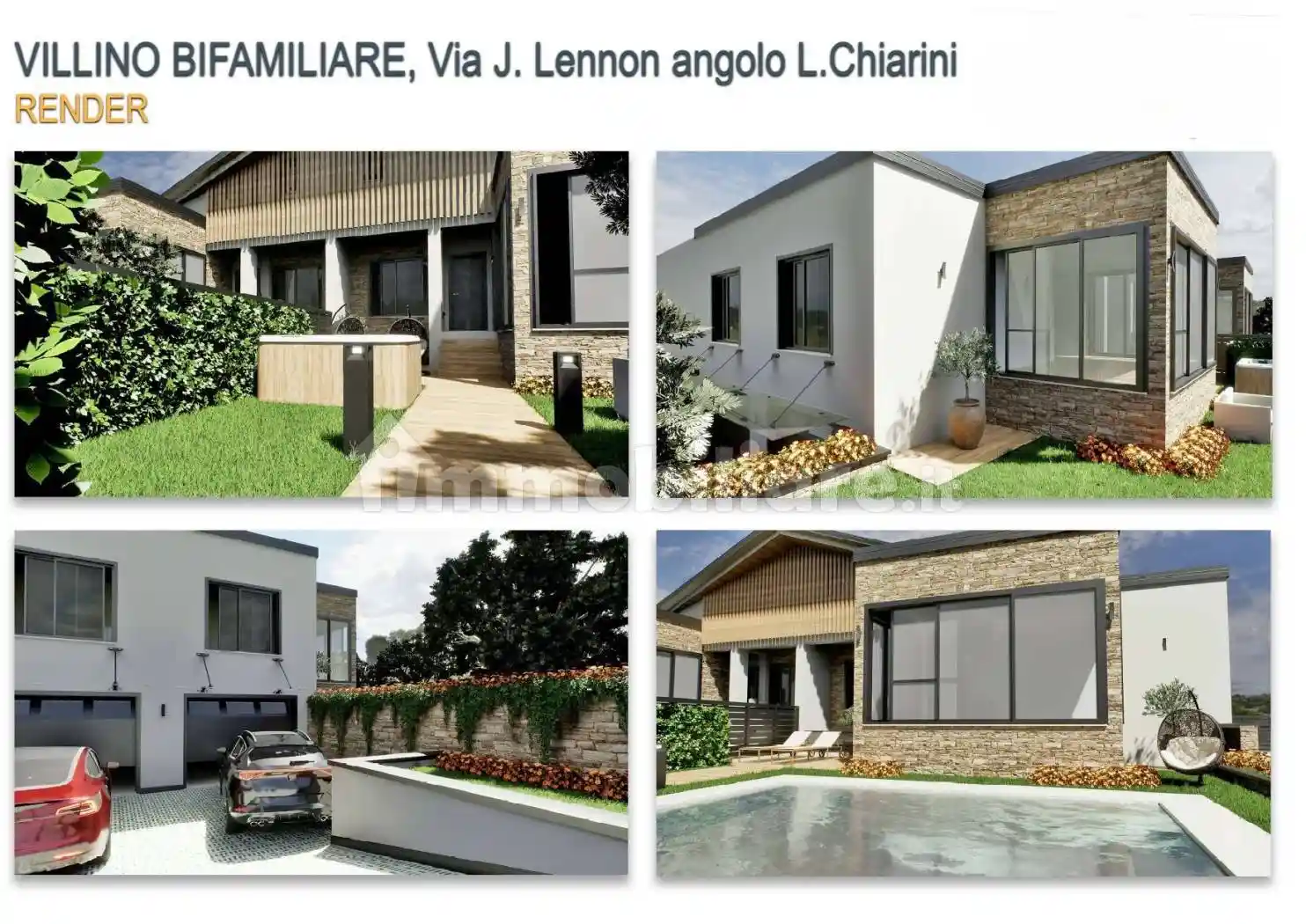 Villa bifamiliare via John Lennon, Vallerano, Roma - foto 4