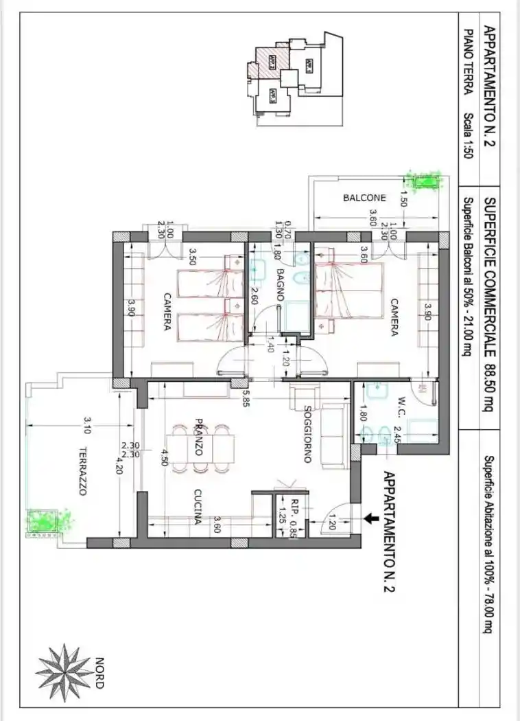 Trilocale via Certosa, Nereto - foto 4