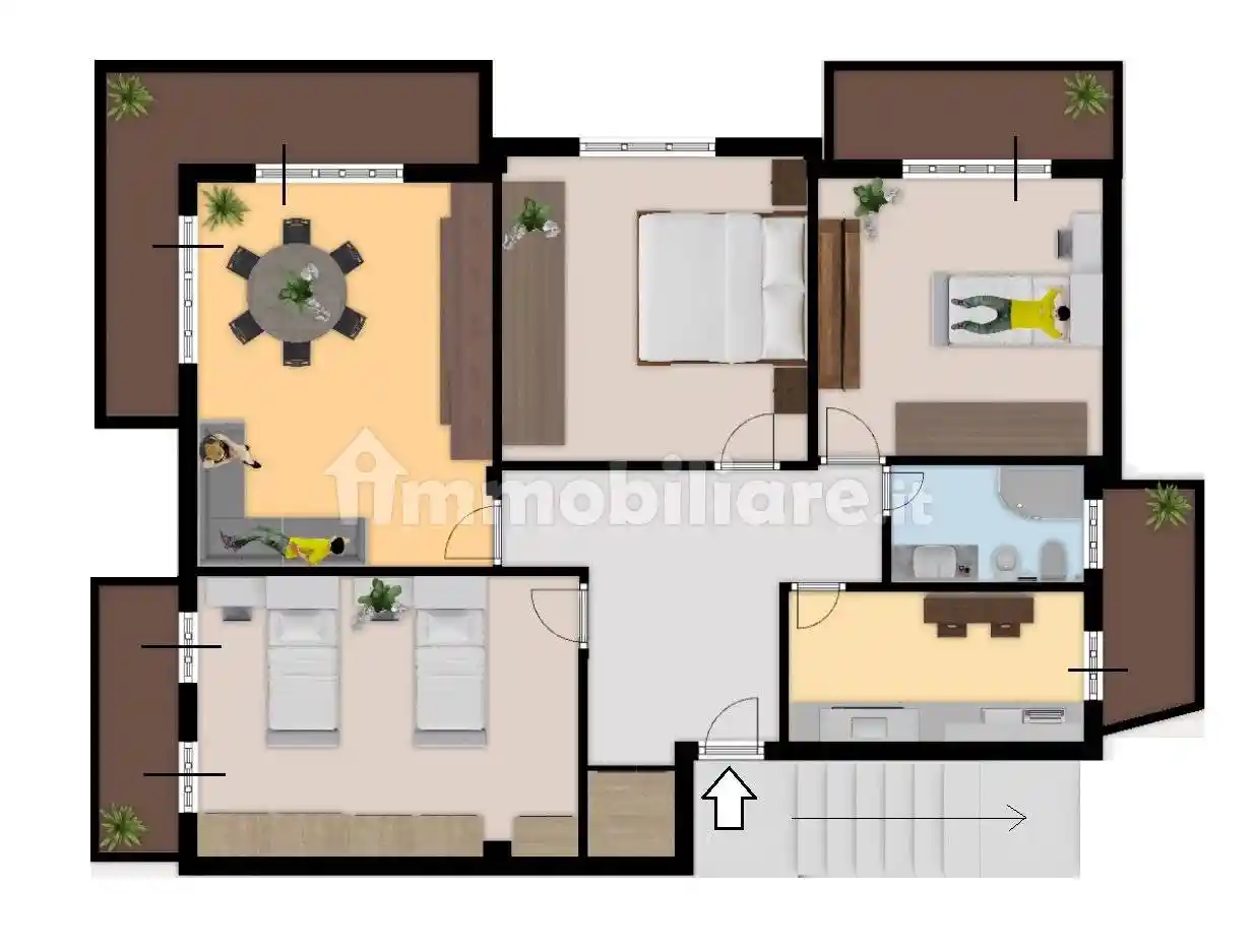 Appartamento in vendita a Roma