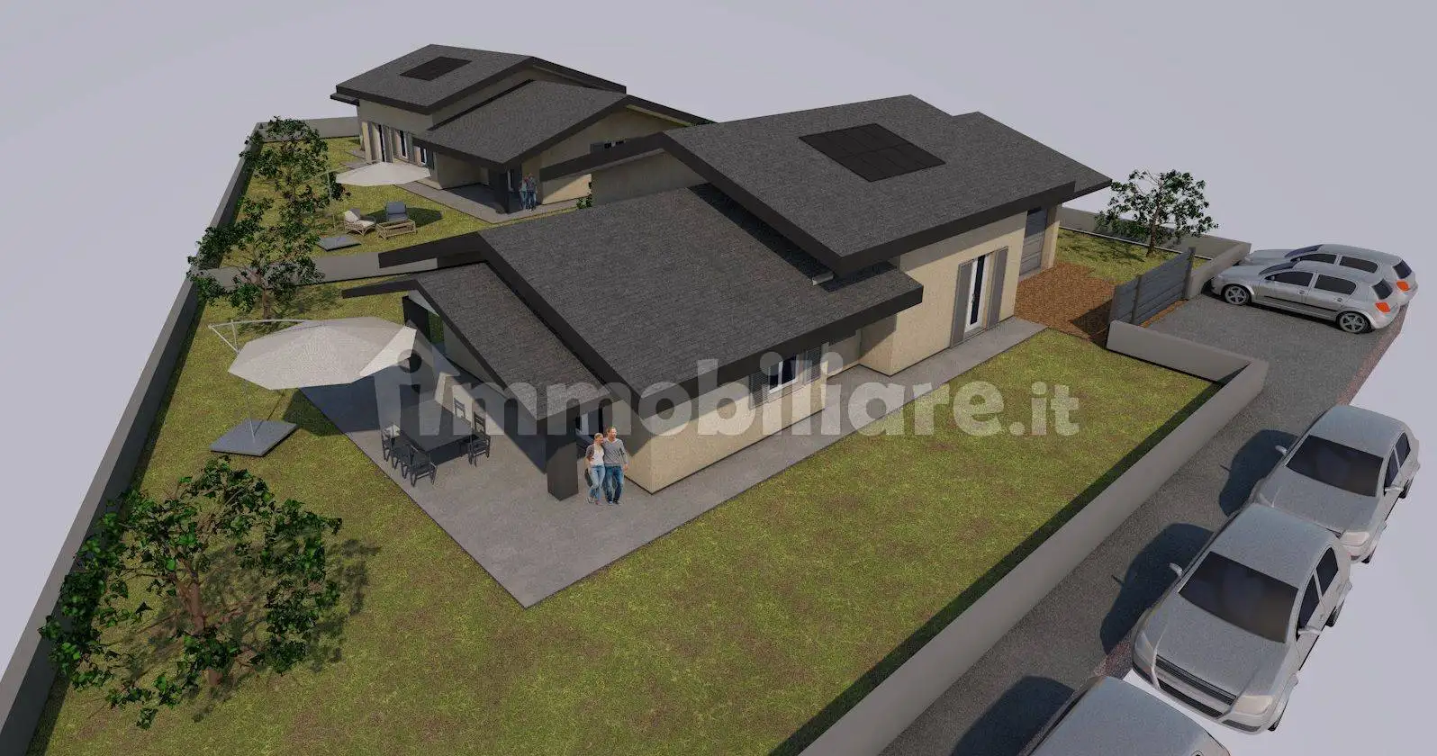 Villa unifamiliare, nuova, 130 m², Colleretto Giacosa - foto 2