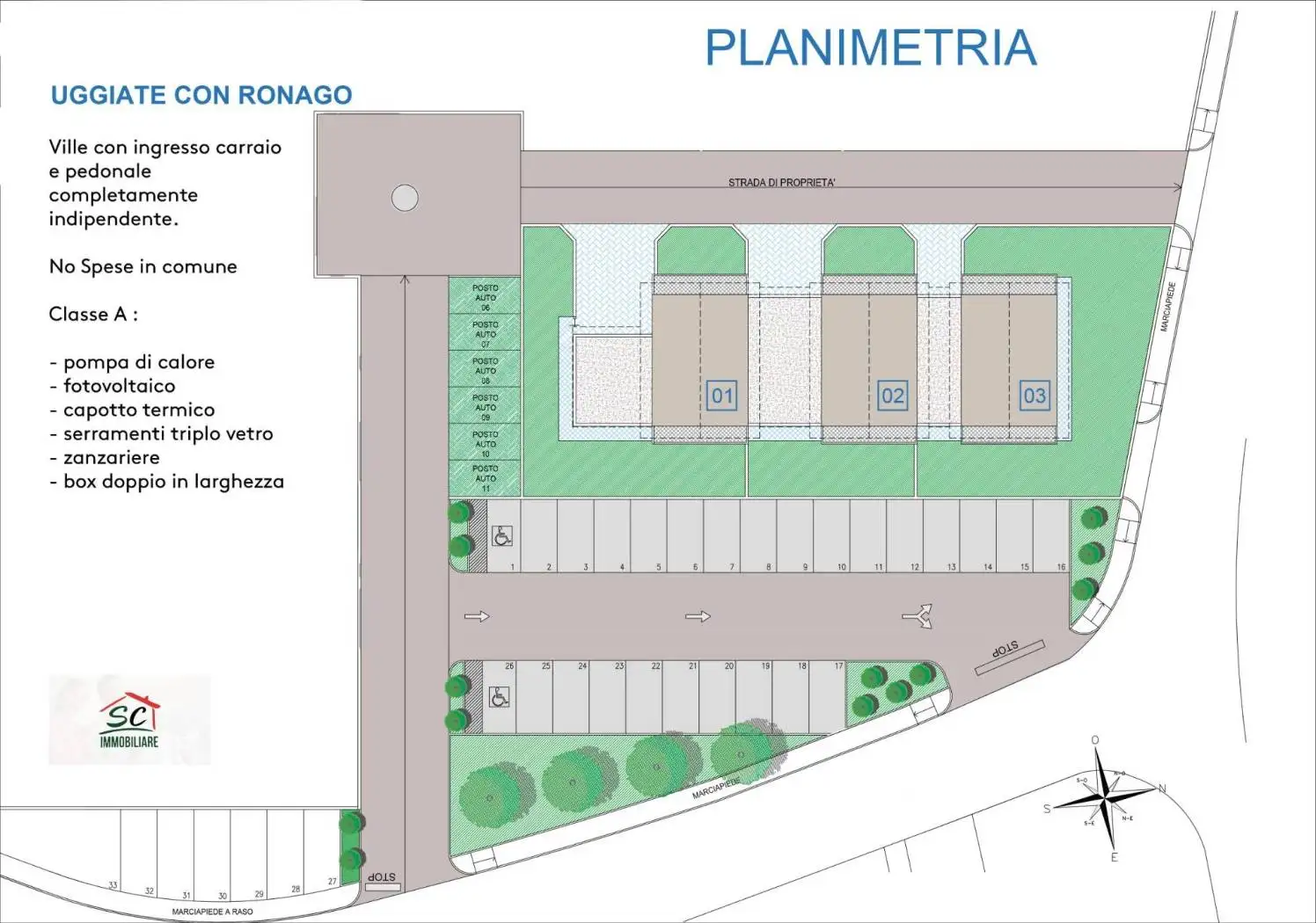 Villa in vendita a Uggiate con Ronago