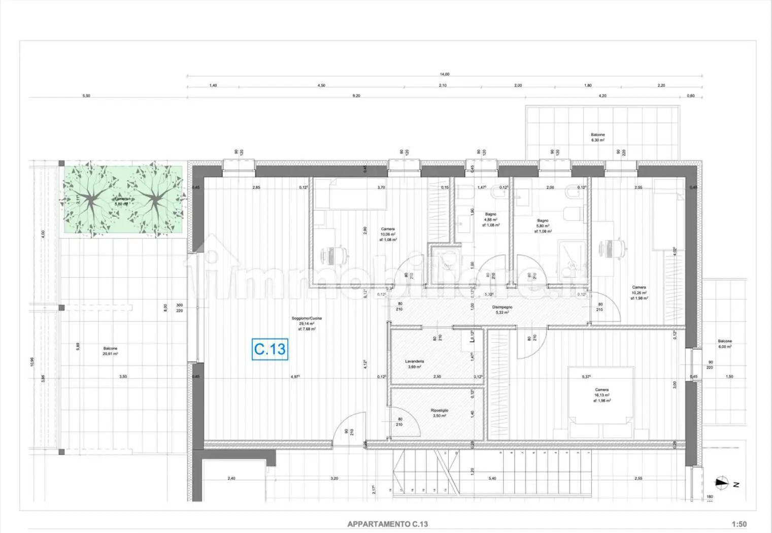 Appartamento in vendita a Aldeno