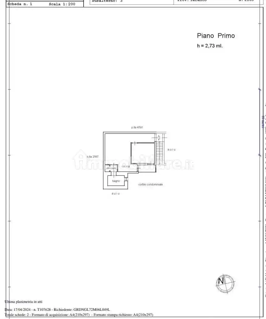Appartamento in vendita a Taranto