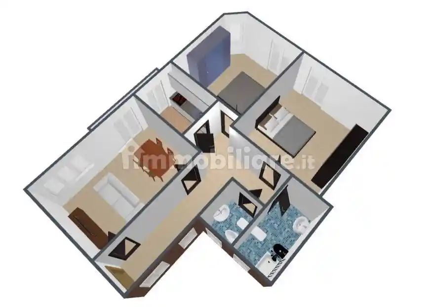 Trilocale via Pietro Romano 25, Alessandrino - Torre Spaccata, Roma - foto 4