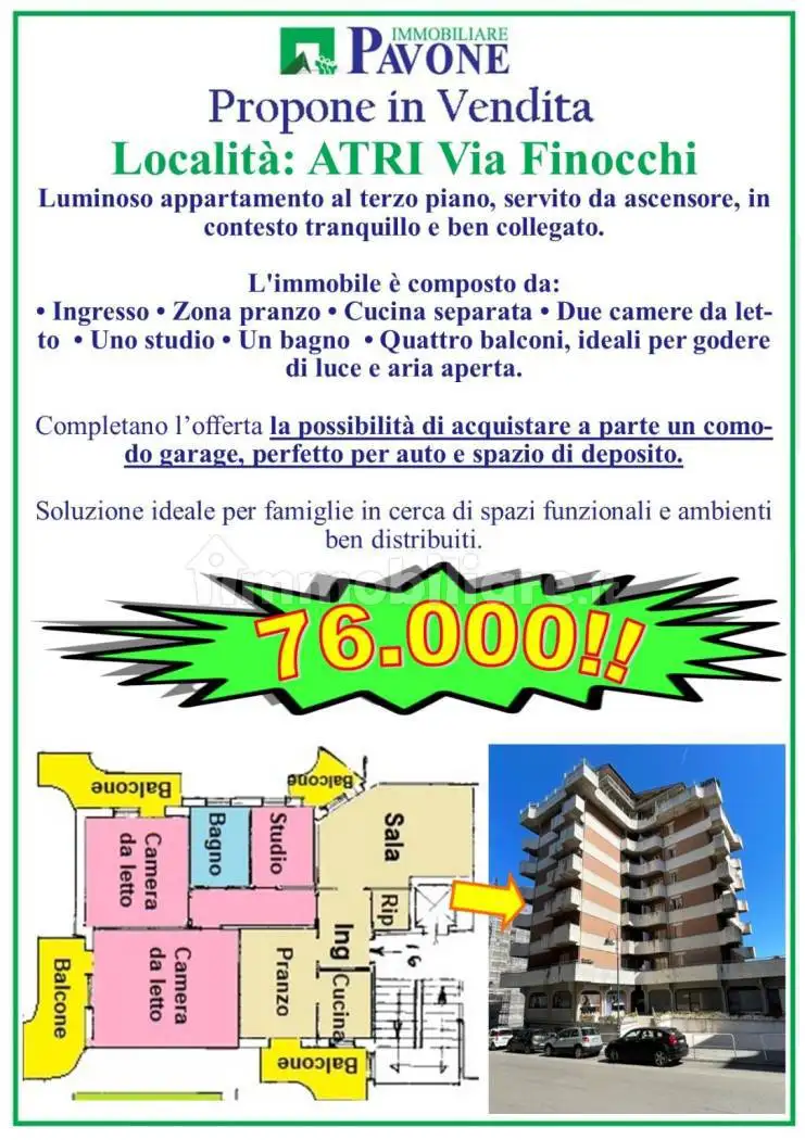 Appartamento in vendita a Atri