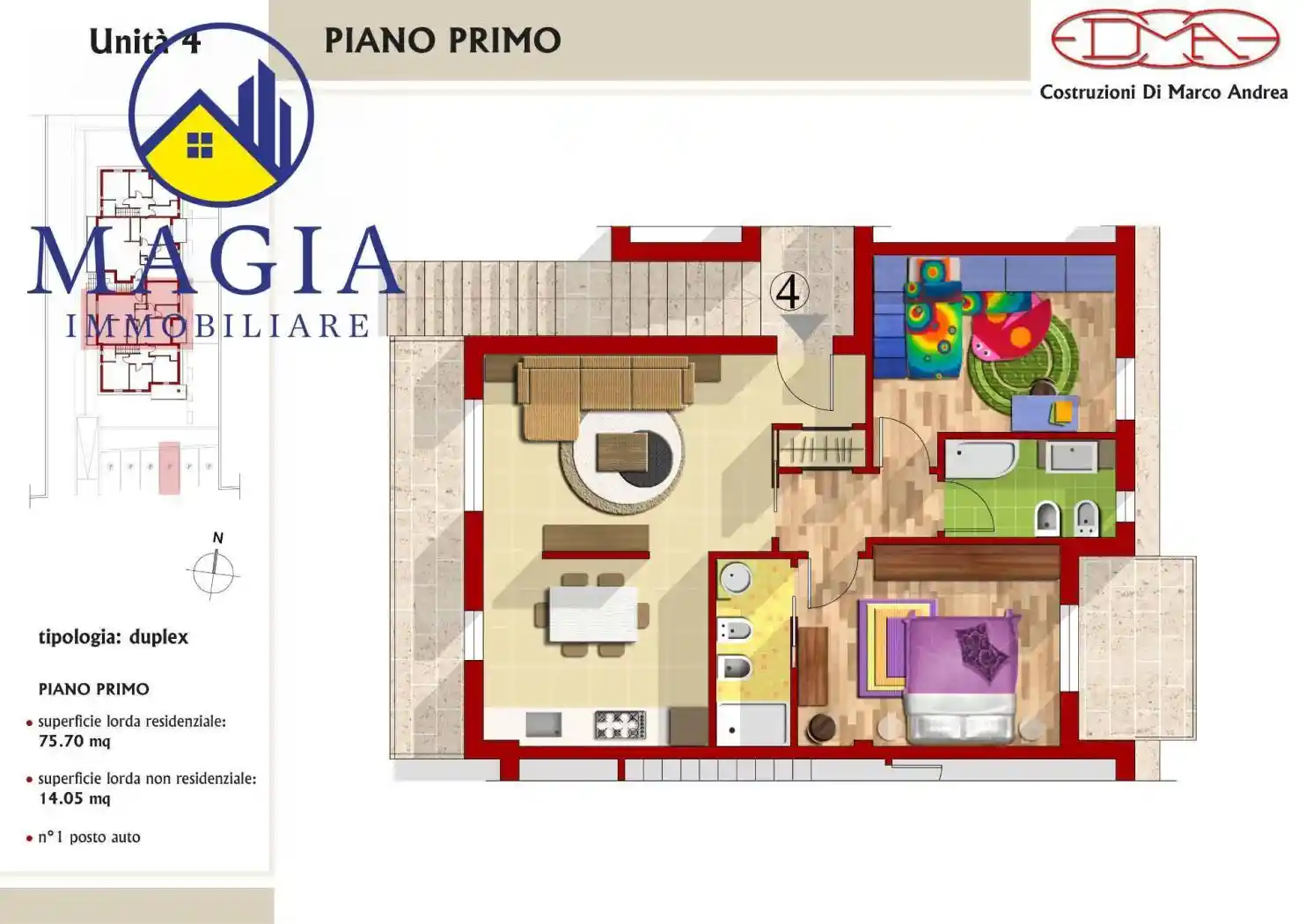 Appartamento in vendita a Colli del Tronto