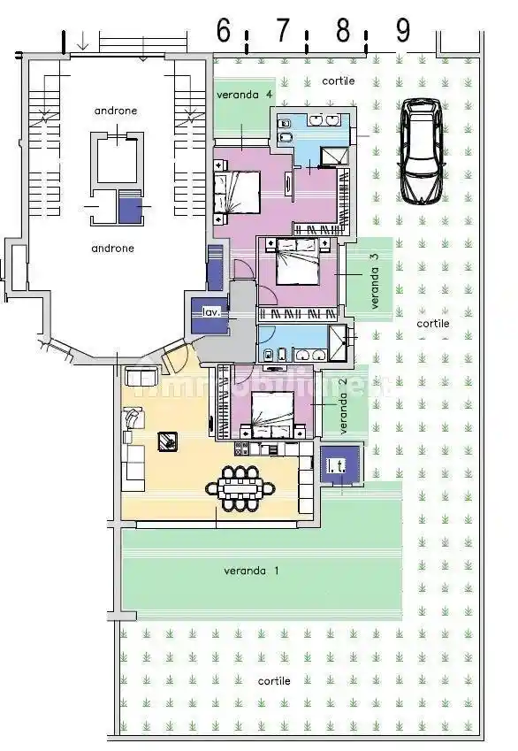 Quadrilocale nuovo, piano terra, San Nicola, Olbia - foto 3